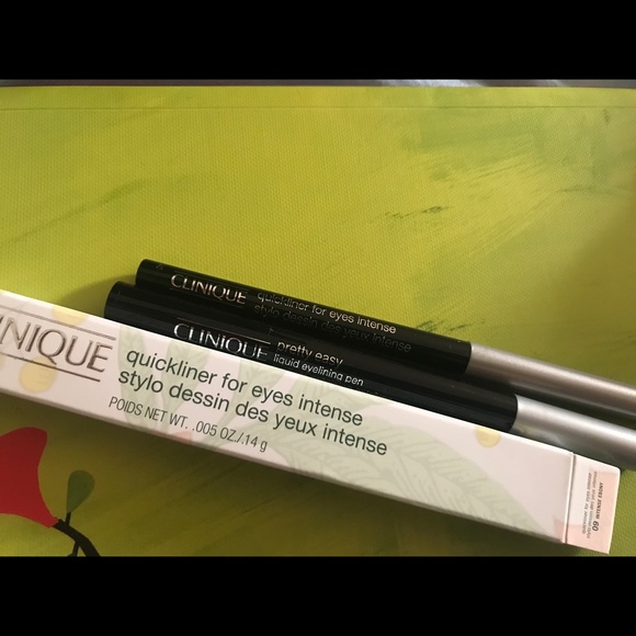 Clinique Other - Clinique 2pc liquid eye liner & eye liner set